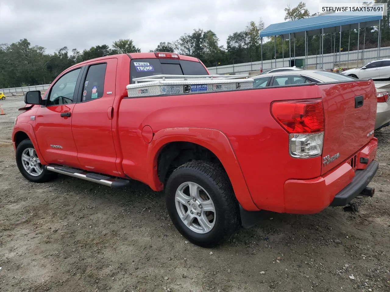 2010 Toyota Tundra Double Cab Sr5 VIN: 5TFUW5F15AX157691 Lot: 75473984