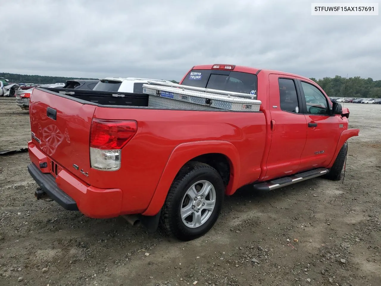 2010 Toyota Tundra Double Cab Sr5 VIN: 5TFUW5F15AX157691 Lot: 75473984