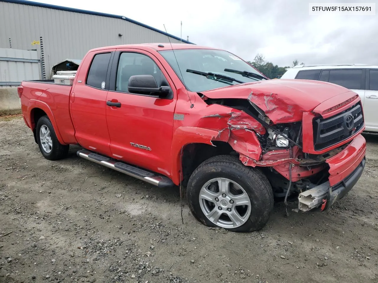 2010 Toyota Tundra Double Cab Sr5 VIN: 5TFUW5F15AX157691 Lot: 75473984