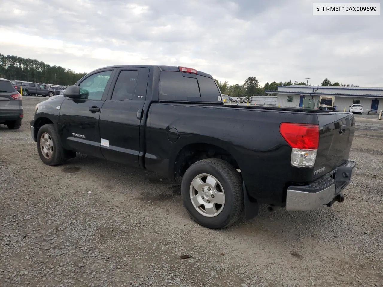 2010 Toyota Tundra Double Cab Sr5 VIN: 5TFRM5F10AX009699 Lot: 75555734