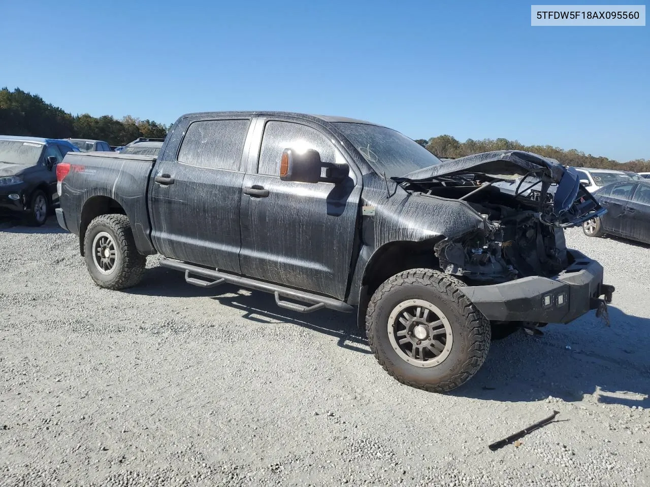 2010 Toyota Tundra Crewmax Sr5 VIN: 5TFDW5F18AX095560 Lot: 75760074