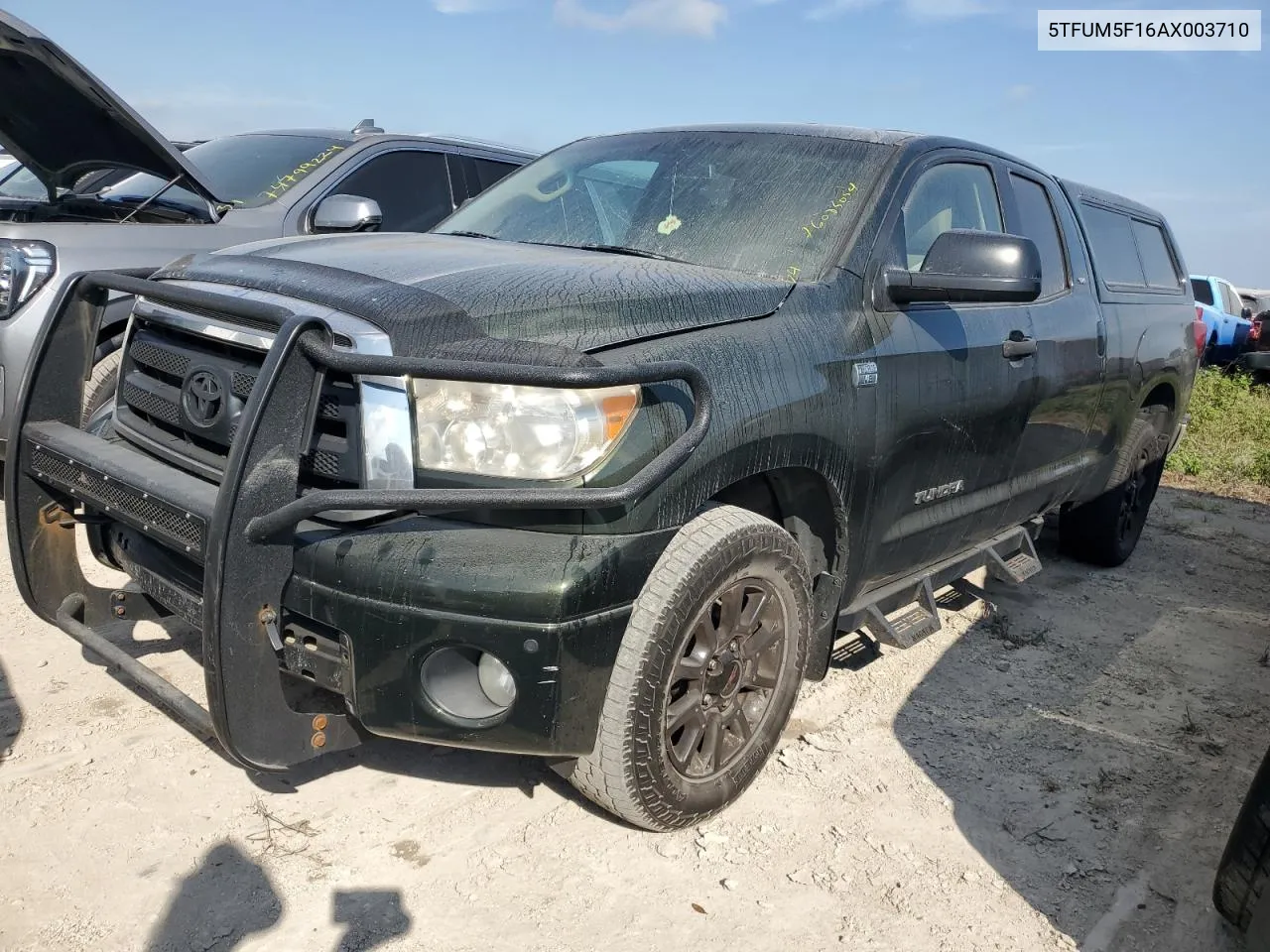 2010 Toyota Tundra Double Cab Sr5 VIN: 5TFUM5F16AX003710 Lot: 76083054