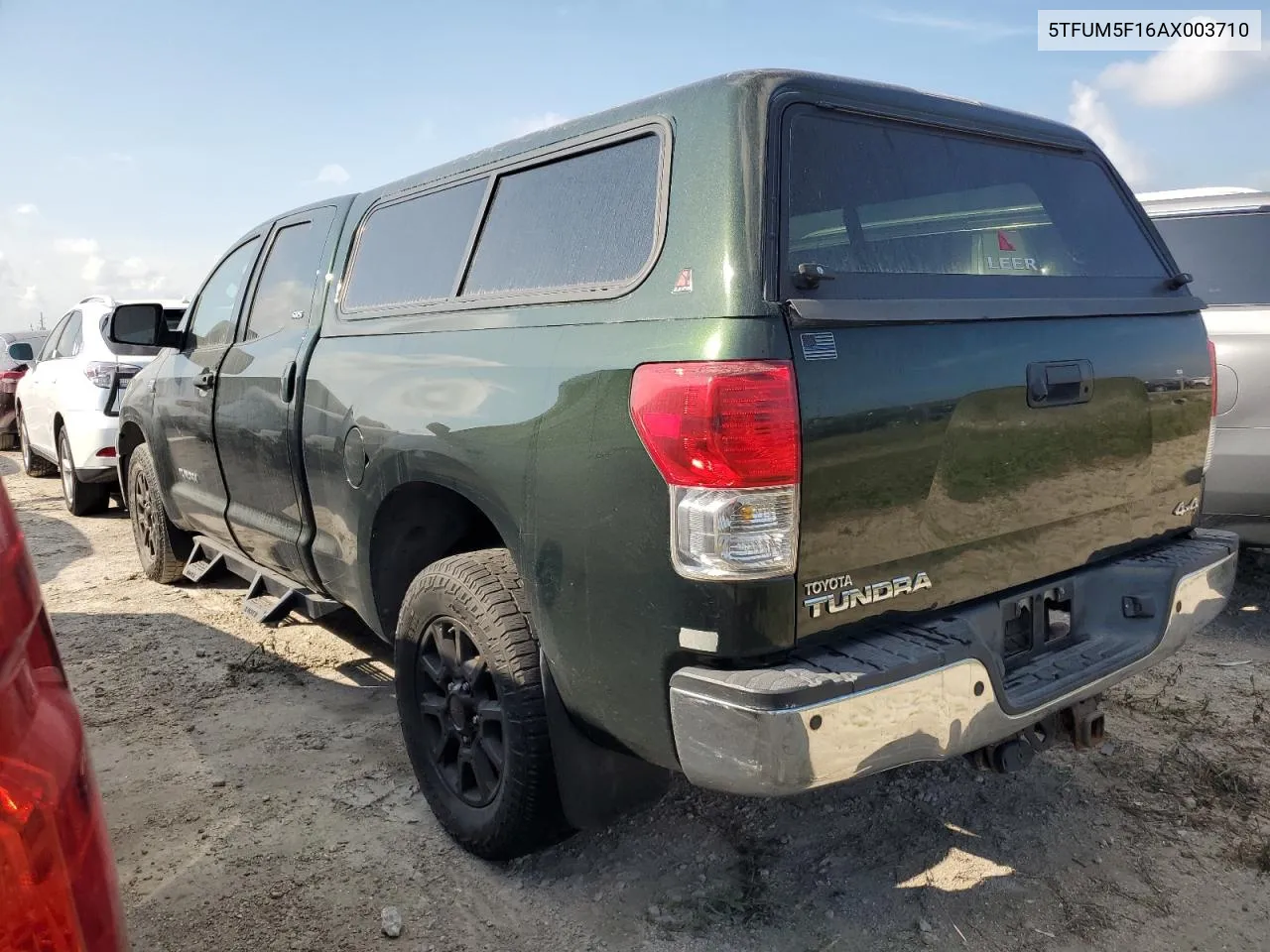 2010 Toyota Tundra Double Cab Sr5 VIN: 5TFUM5F16AX003710 Lot: 76083054