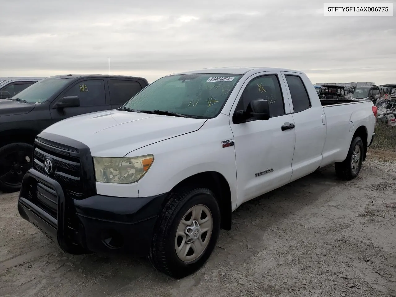 2010 Toyota Tundra Double Cab Sr5 VIN: 5TFTY5F15AX006775 Lot: 76084304