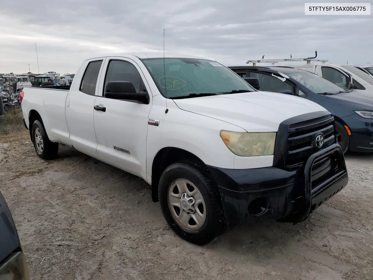 2010 Toyota Tundra Double Cab Sr5 VIN: 5TFTY5F15AX006775 Lot: 76084304