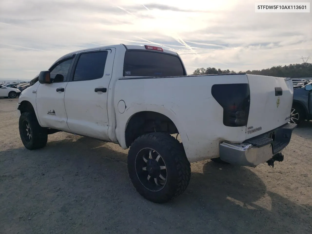 2010 Toyota Tundra Crewmax Sr5 VIN: 5TFDW5F10AX113601 Lot: 76533734