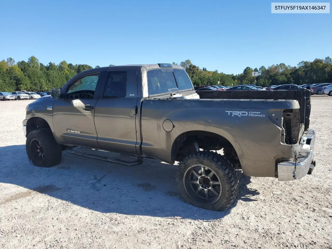 2010 Toyota Tundra Double Cab Sr5 VIN: 5TFUY5F19AX146347 Lot: 76576374