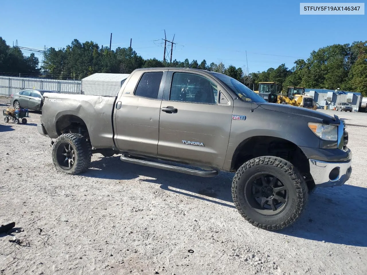 2010 Toyota Tundra Double Cab Sr5 VIN: 5TFUY5F19AX146347 Lot: 76576374