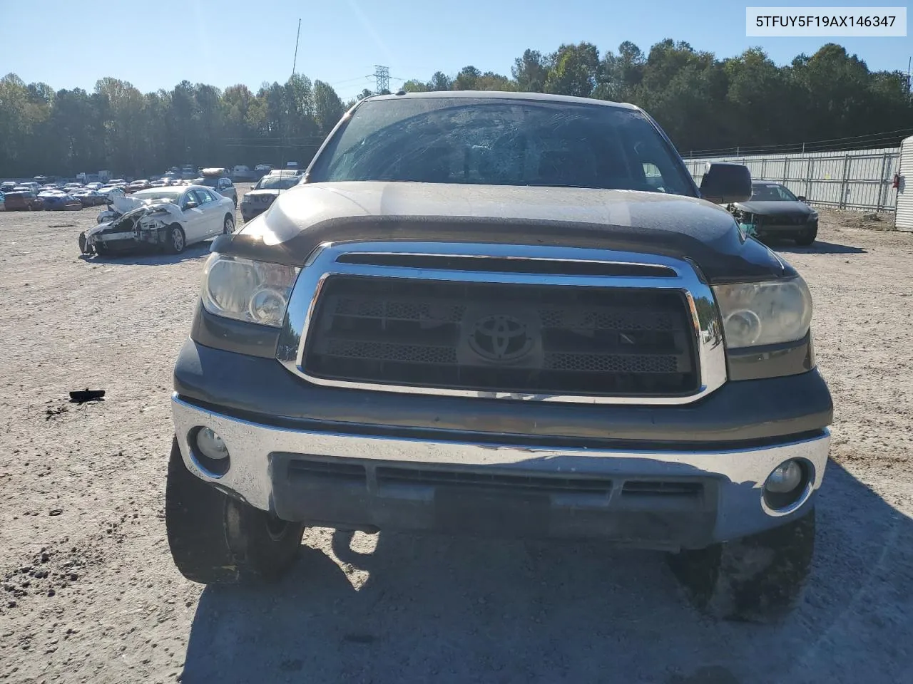 2010 Toyota Tundra Double Cab Sr5 VIN: 5TFUY5F19AX146347 Lot: 76576374