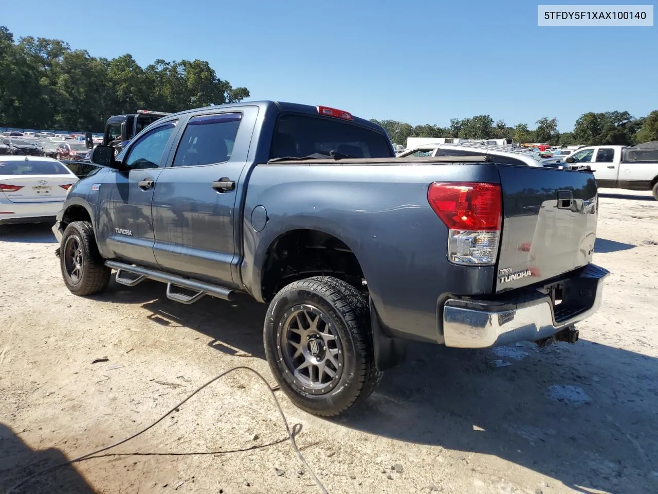 2010 Toyota Tundra Crewmax Sr5 VIN: 5TFDY5F1XAX100140 Lot: 76708584