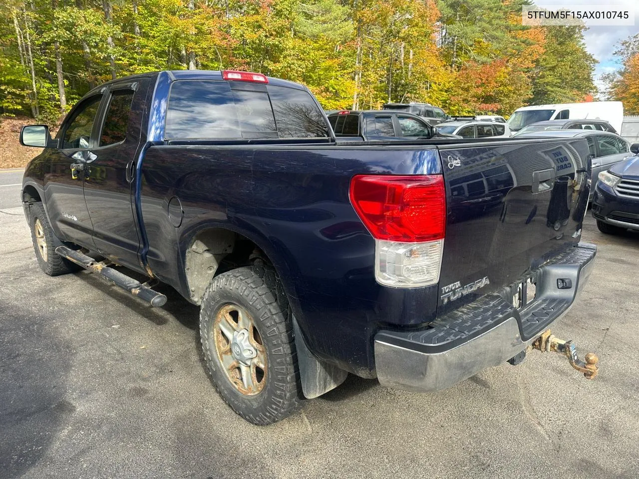 2010 Toyota Tundra Double Cab Sr5 VIN: 5TFUM5F15AX010745 Lot: 76742174