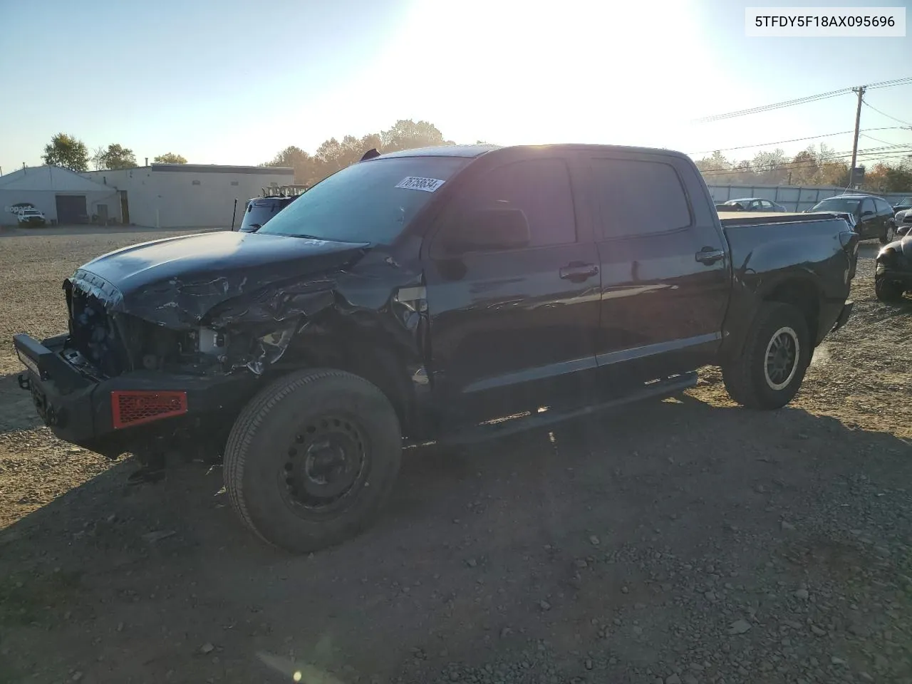 2010 Toyota Tundra Crewmax Sr5 VIN: 5TFDY5F18AX095696 Lot: 76758634