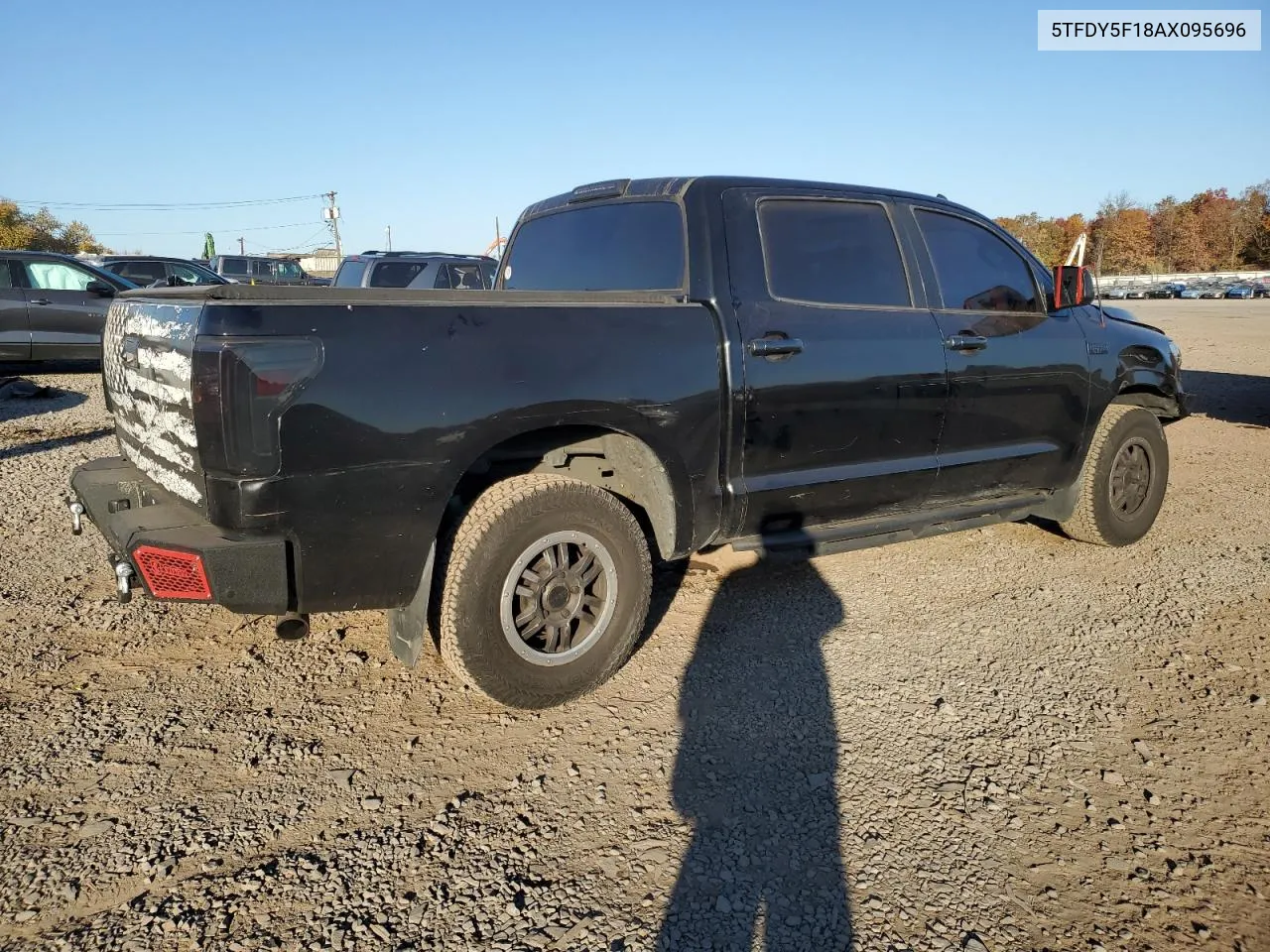 2010 Toyota Tundra Crewmax Sr5 VIN: 5TFDY5F18AX095696 Lot: 76758634