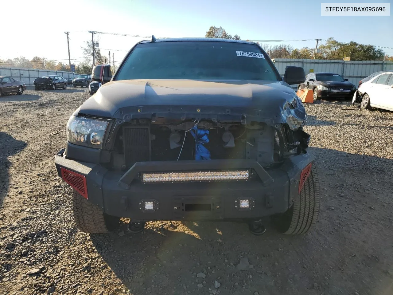 2010 Toyota Tundra Crewmax Sr5 VIN: 5TFDY5F18AX095696 Lot: 76758634