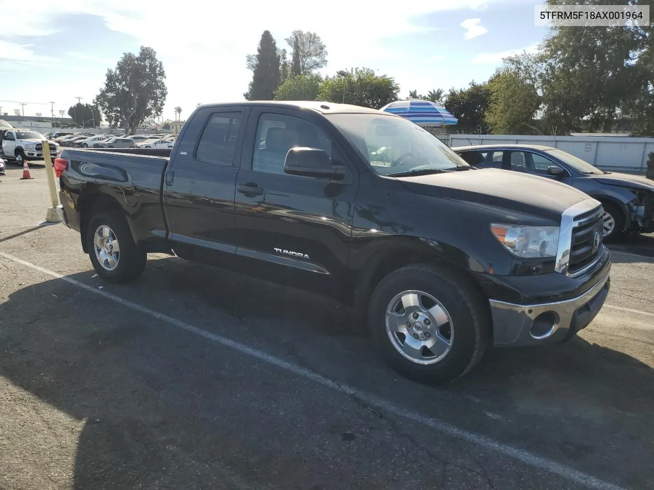 2010 Toyota Tundra Double Cab Sr5 VIN: 5TFRM5F18AX001964 Lot: 76788994