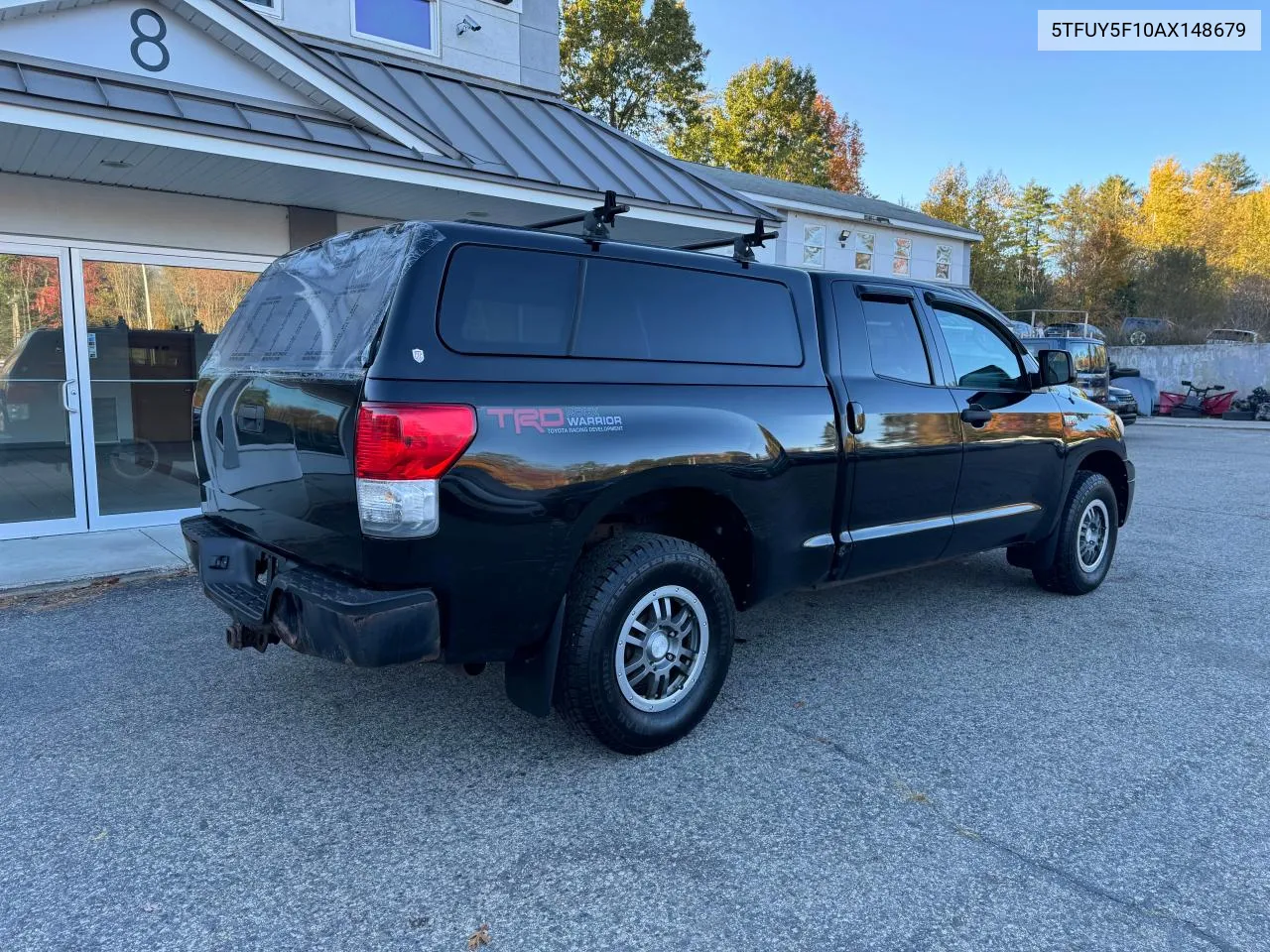 2010 Toyota Tundra Double Cab Sr5 VIN: 5TFUY5F10AX148679 Lot: 76807324