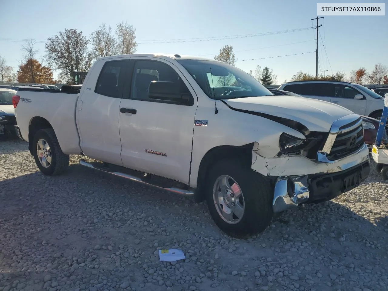 5TFUY5F17AX110866 2010 Toyota Tundra Double Cab Sr5