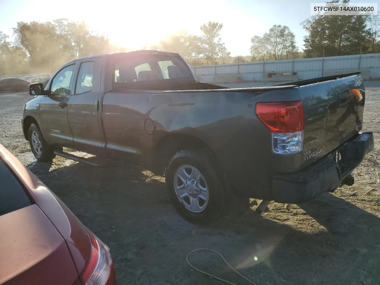 2010 Toyota Tundra Double Cab Sr5 VIN: 5TFCW5F14AX010600 Lot: 77141614