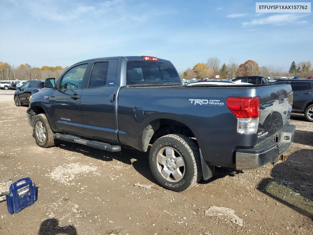 2010 Toyota Tundra Double Cab Sr5 VIN: 5TFUY5F1XAX157762 Lot: 77682004