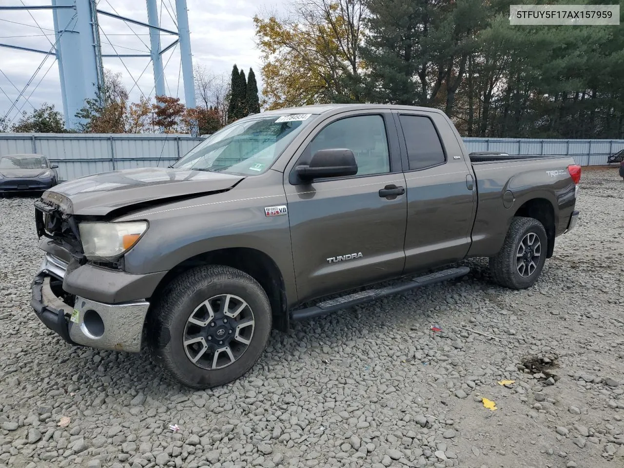 2010 Toyota Tundra Double Cab Sr5 VIN: 5TFUY5F17AX157959 Lot: 77784934