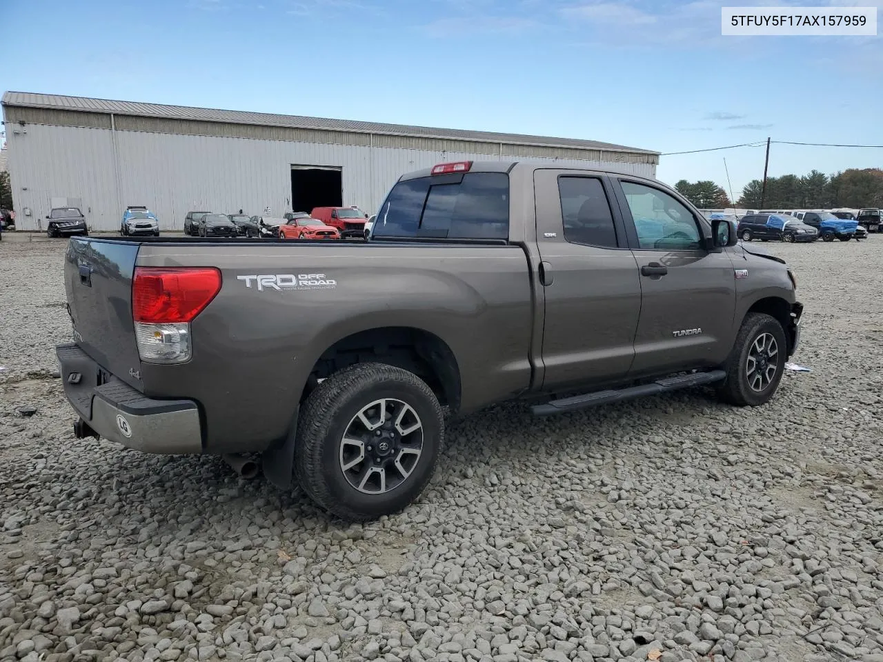 2010 Toyota Tundra Double Cab Sr5 VIN: 5TFUY5F17AX157959 Lot: 77784934