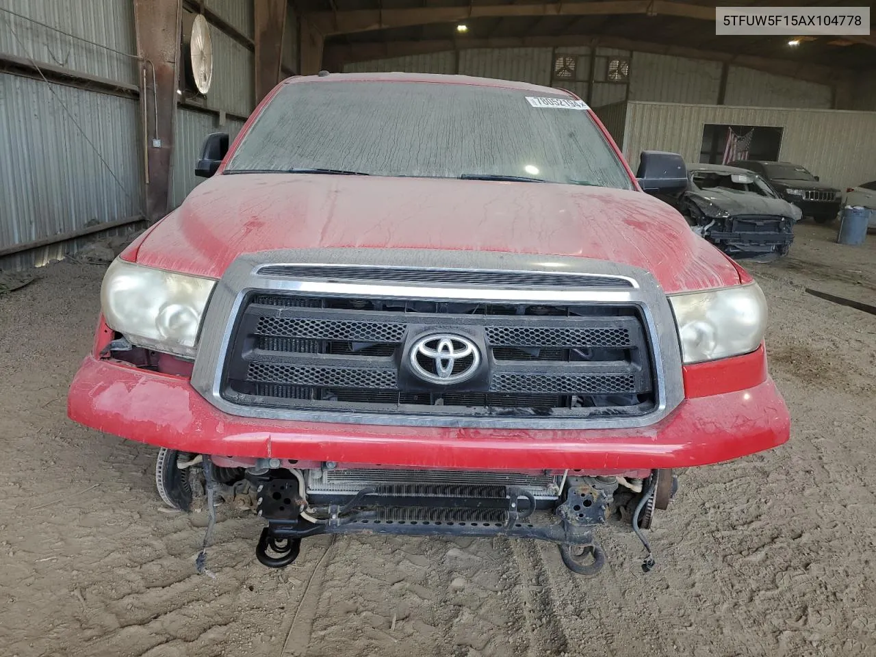 2010 Toyota Tundra Double Cab Sr5 VIN: 5TFUW5F15AX104778 Lot: 78052194