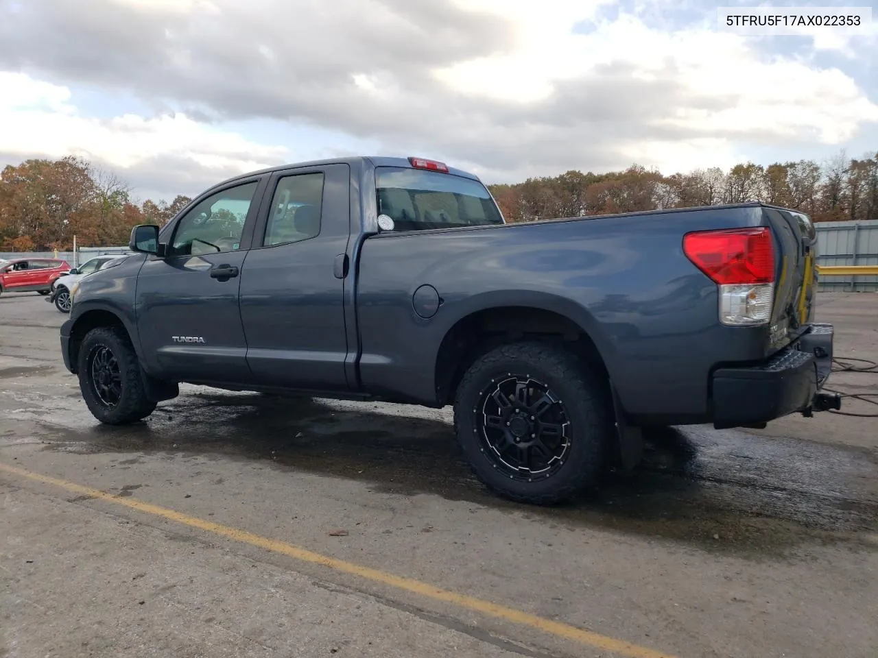 2010 Toyota Tundra Double Cab Sr5 VIN: 5TFRU5F17AX022353 Lot: 78187764