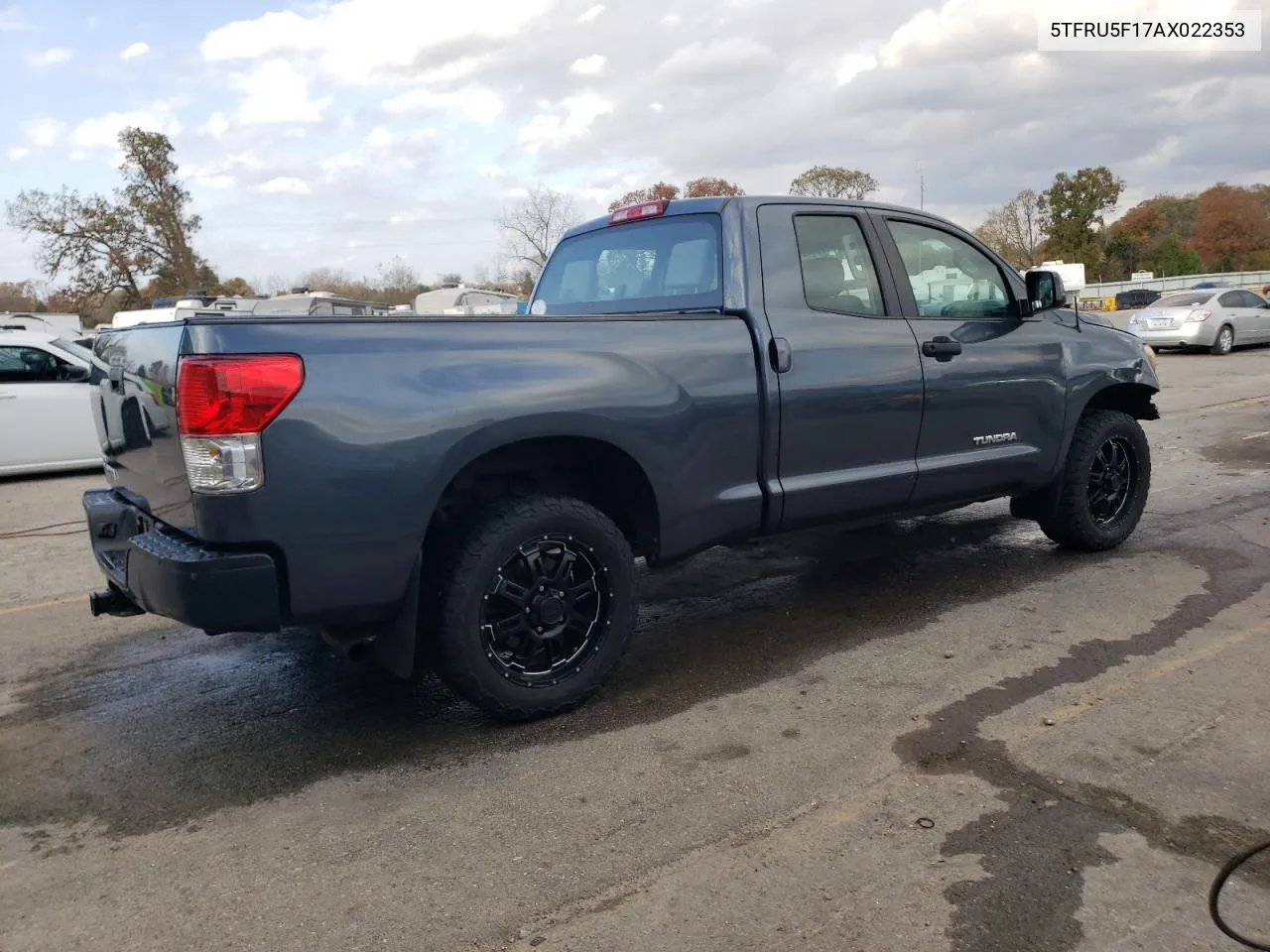 2010 Toyota Tundra Double Cab Sr5 VIN: 5TFRU5F17AX022353 Lot: 78187764