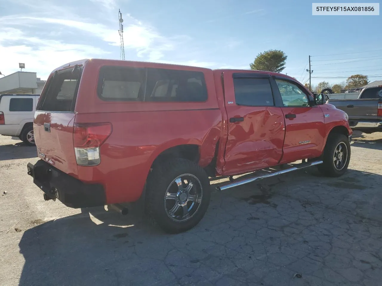 2010 Toyota Tundra Crewmax Sr5 VIN: 5TFEY5F15AX081856 Lot: 78351154