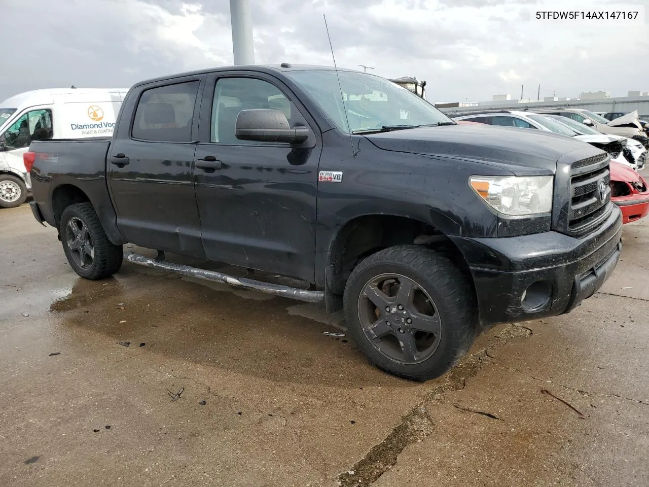 2010 Toyota Tundra Crewmax Sr5 VIN: 5TFDW5F14AX147167 Lot: 78363674