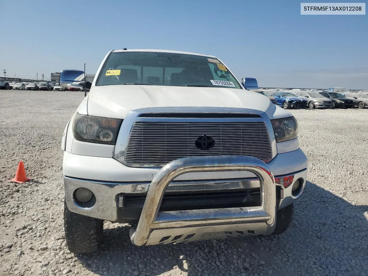 2010 Toyota Tundra Double Cab Sr5 VIN: 5TFRM5F13AX012208 Lot: 78755224