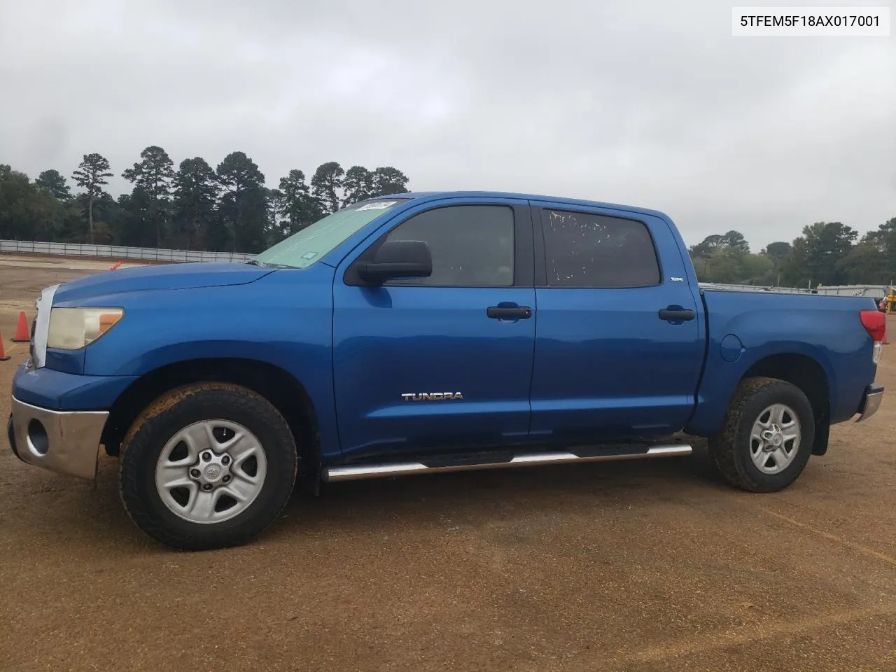 2010 Toyota Tundra Crewmax Sr5 VIN: 5TFEM5F18AX017001 Lot: 78905734