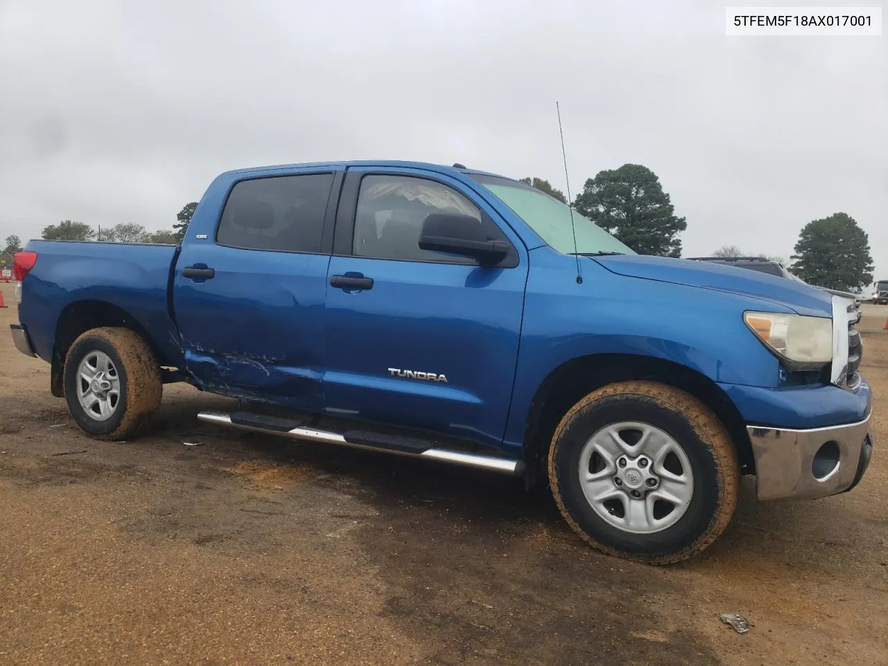 2010 Toyota Tundra Crewmax Sr5 VIN: 5TFEM5F18AX017001 Lot: 78905734