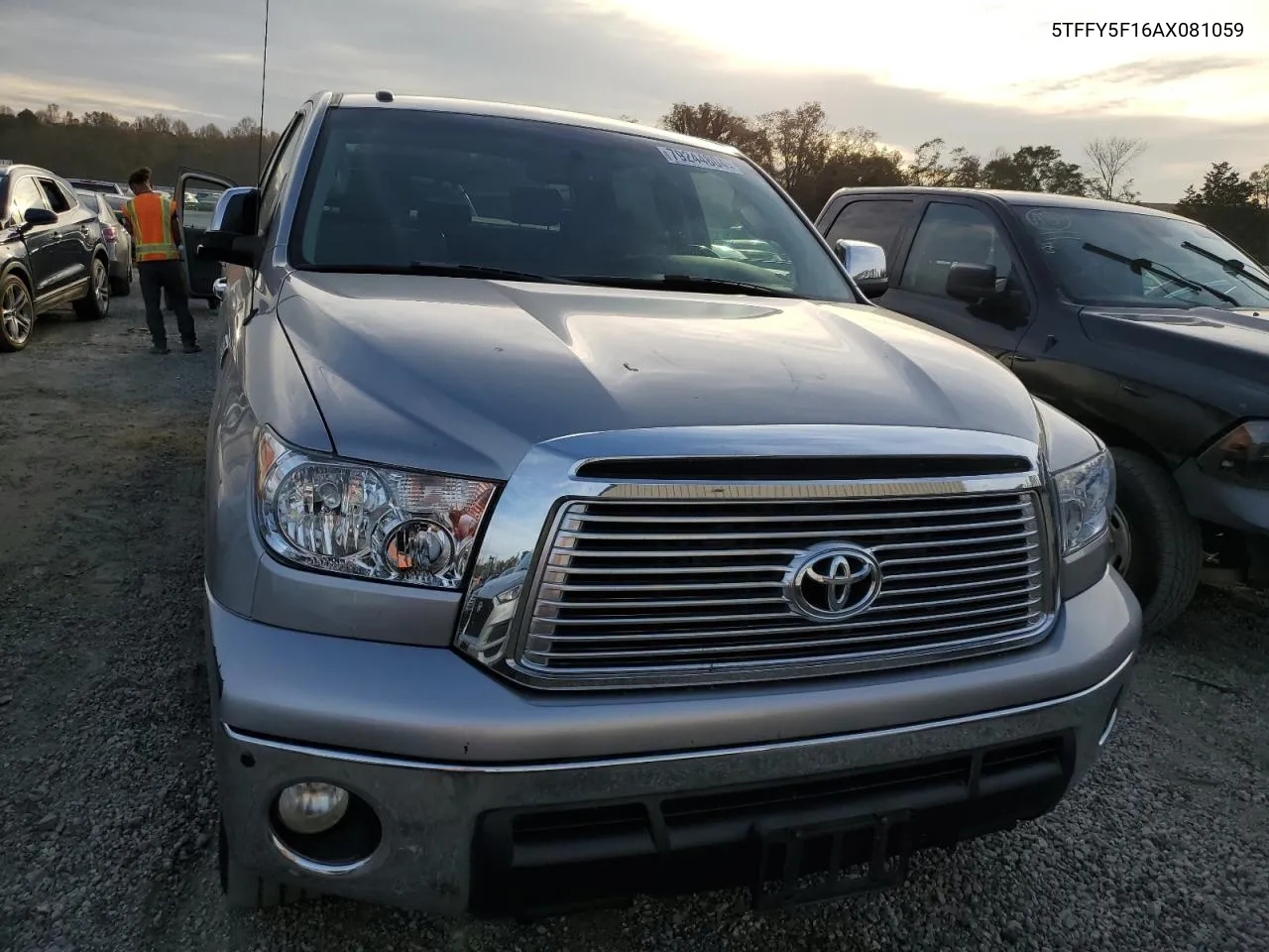 2010 Toyota Tundra Crewmax Limited VIN: 5TFFY5F16AX081059 Lot: 79244804