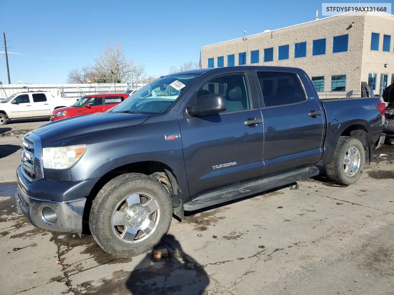 2010 Toyota Tundra Crewmax Sr5 VIN: 5TFDY5F19AX131668 Lot: 79742804