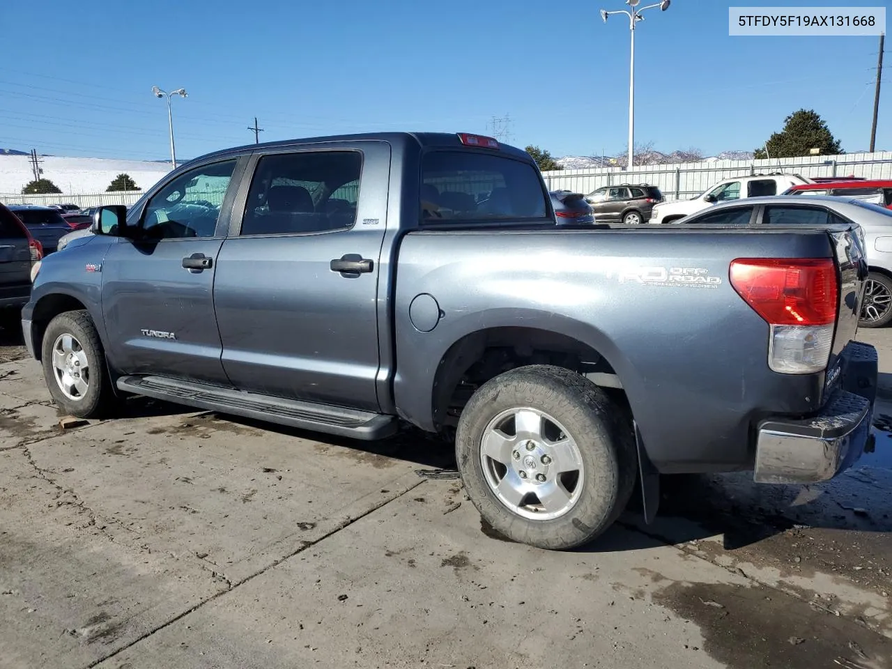 2010 Toyota Tundra Crewmax Sr5 VIN: 5TFDY5F19AX131668 Lot: 79742804