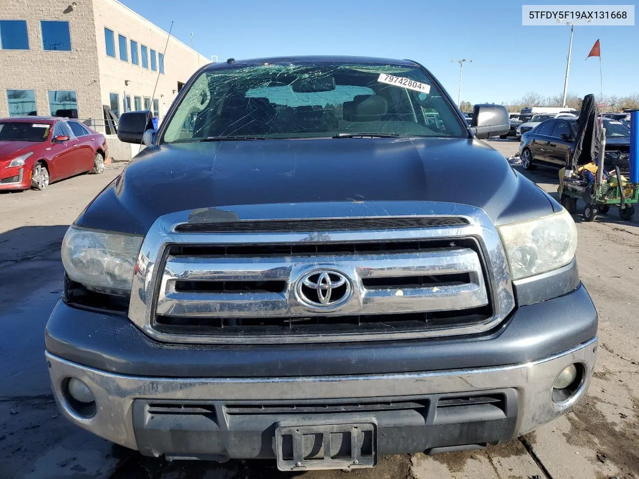 2010 Toyota Tundra Crewmax Sr5 VIN: 5TFDY5F19AX131668 Lot: 79742804