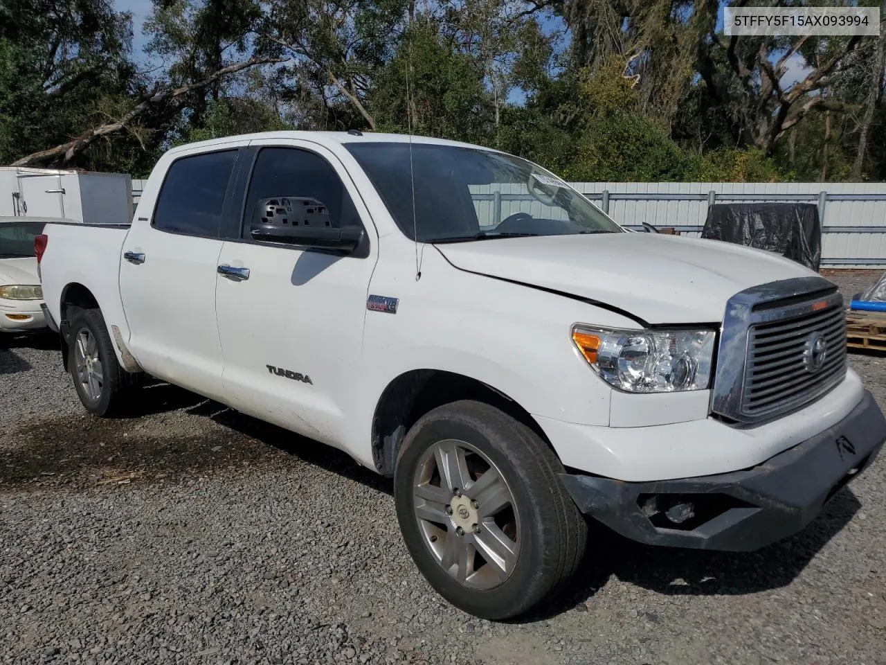 2010 Toyota Tundra Crewmax Limited VIN: 5TFFY5F15AX093994 Lot: 79749944