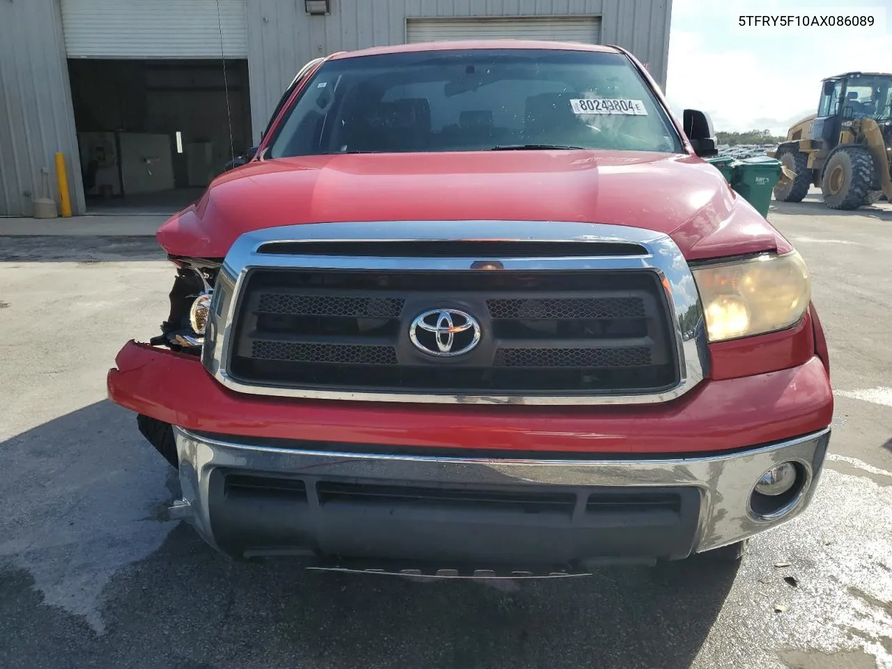 2010 Toyota Tundra Double Cab Sr5 VIN: 5TFRY5F10AX086089 Lot: 80249804