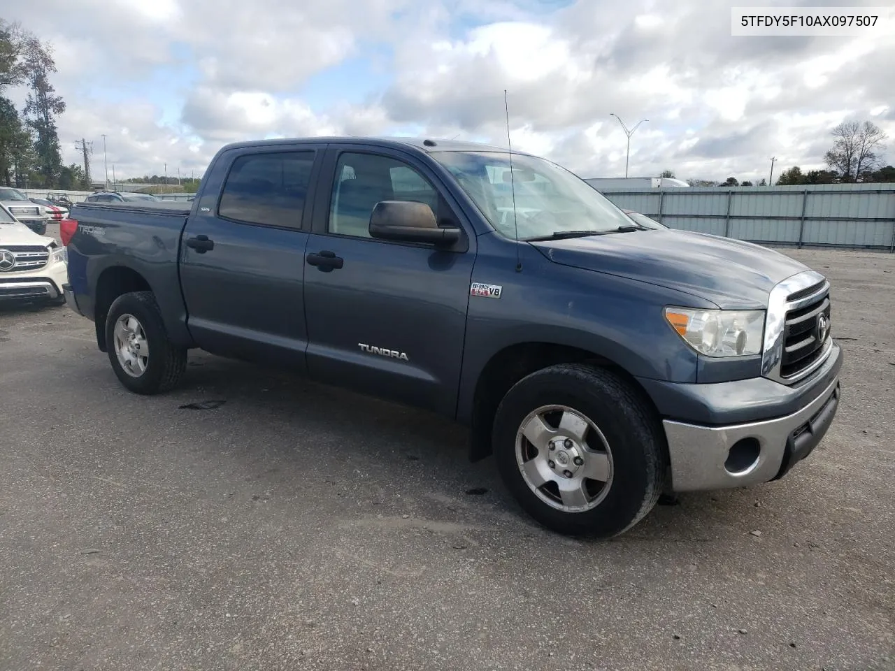 2010 Toyota Tundra Crewmax Sr5 VIN: 5TFDY5F10AX097507 Lot: 80897684