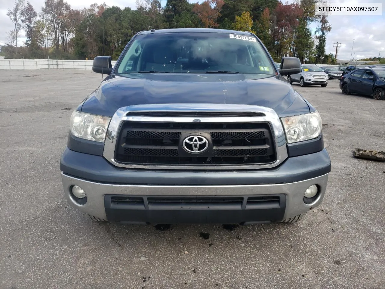 2010 Toyota Tundra Crewmax Sr5 VIN: 5TFDY5F10AX097507 Lot: 80897684