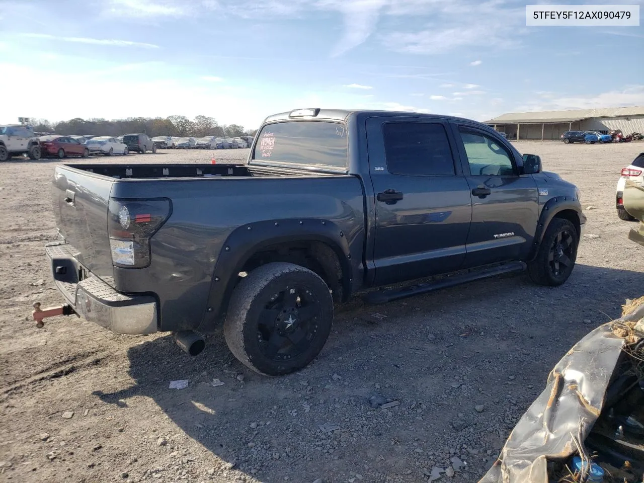 2010 Toyota Tundra Crewmax Sr5 VIN: 5TFEY5F12AX090479 Lot: 81082394