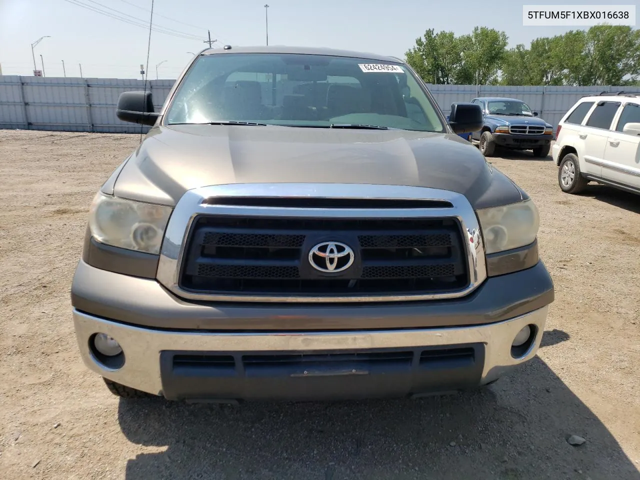 2011 Toyota Tundra Double Cab Sr5 VIN: 5TFUM5F1XBX016638 Lot: 62424954