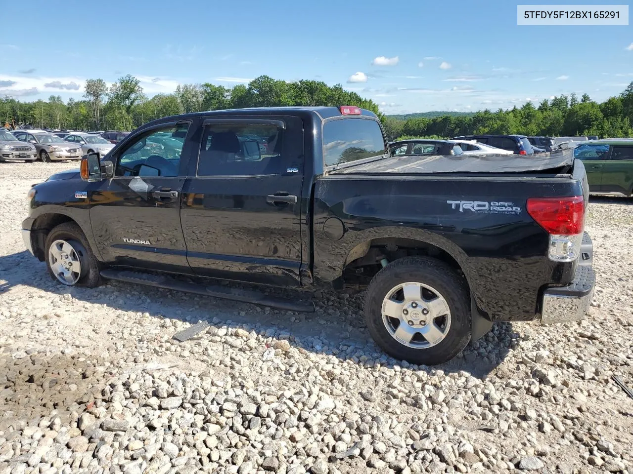 2011 Toyota Tundra Crewmax Sr5 VIN: 5TFDY5F12BX165291 Lot: 62664884