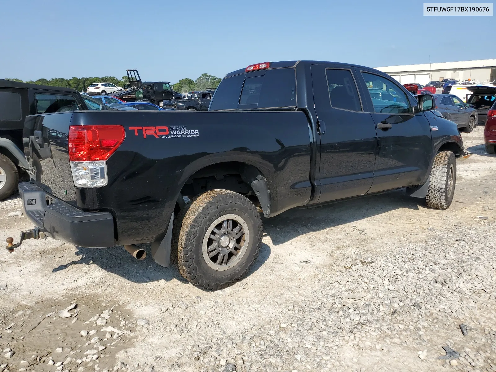 2011 Toyota Tundra Double Cab Sr5 VIN: 5TFUW5F17BX190676 Lot: 66130474