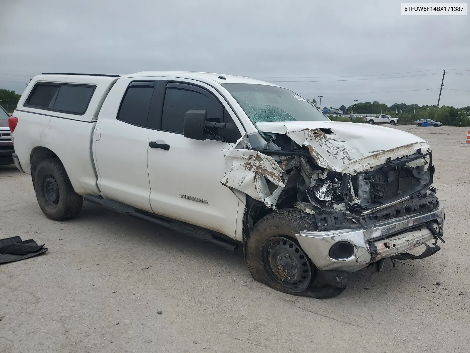 2011 Toyota Tundra Double Cab Sr5 VIN: 5TFUW5F14BX171387 Lot: 66165374