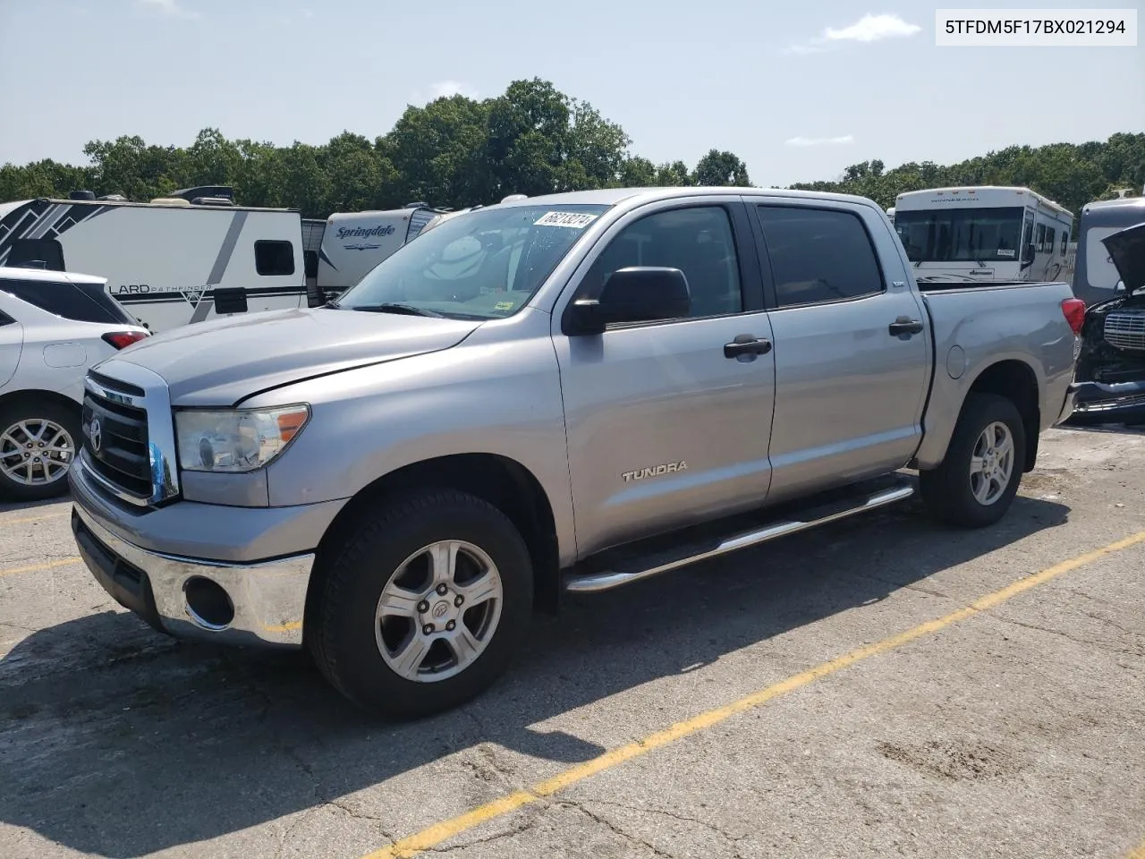 2011 Toyota Tundra Crewmax Sr5 VIN: 5TFDM5F17BX021294 Lot: 66213274