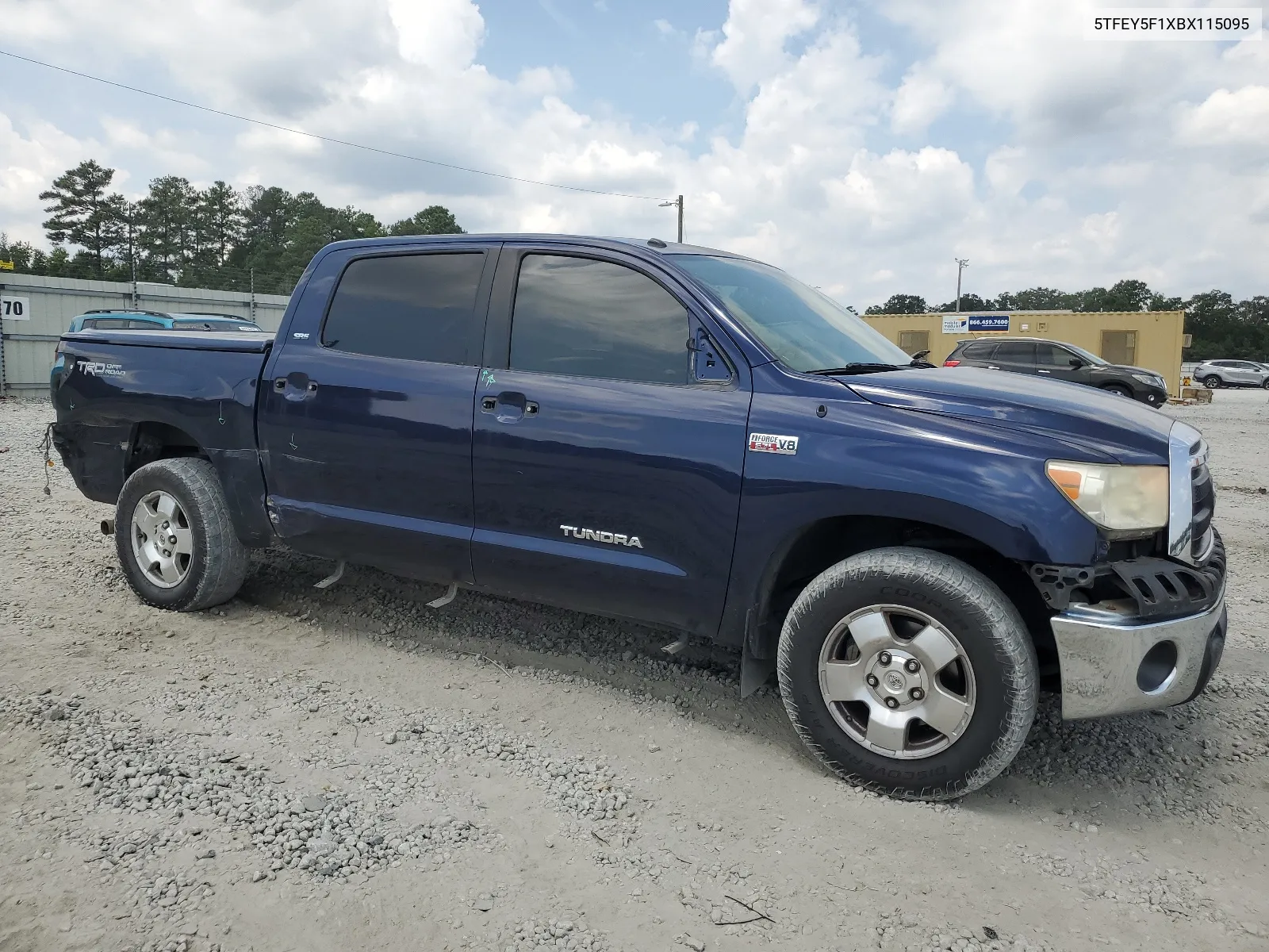 2011 Toyota Tundra Crewmax Sr5 VIN: 5TFEY5F1XBX115095 Lot: 67444494