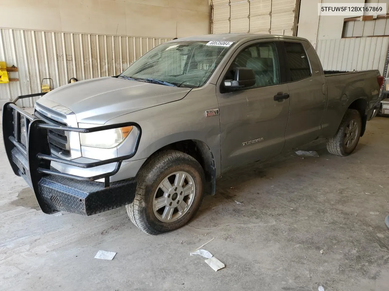 2011 Toyota Tundra Double Cab Sr5 VIN: 5TFUW5F12BX167869 Lot: 68535064