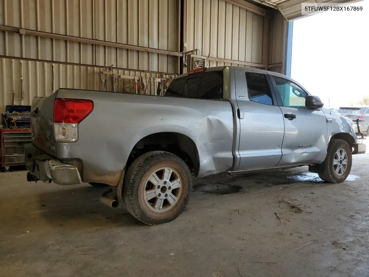 2011 Toyota Tundra Double Cab Sr5 VIN: 5TFUW5F12BX167869 Lot: 68535064